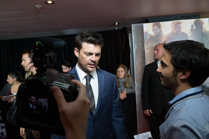 karl urban Star Trek Into Darkness Sydney Premiere