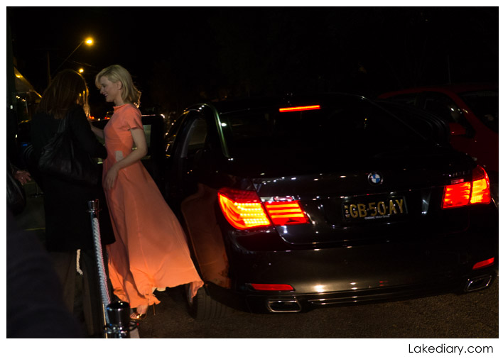 cate blanchett arrives Blue Jasmine Australian Premiere