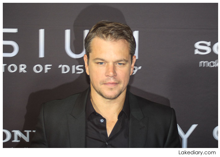 Matt Damon - Elysium australis premiere