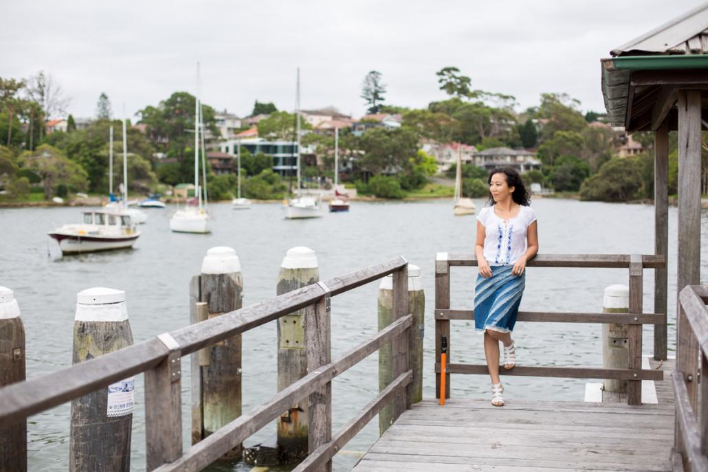 by the wharf denim skirt-1