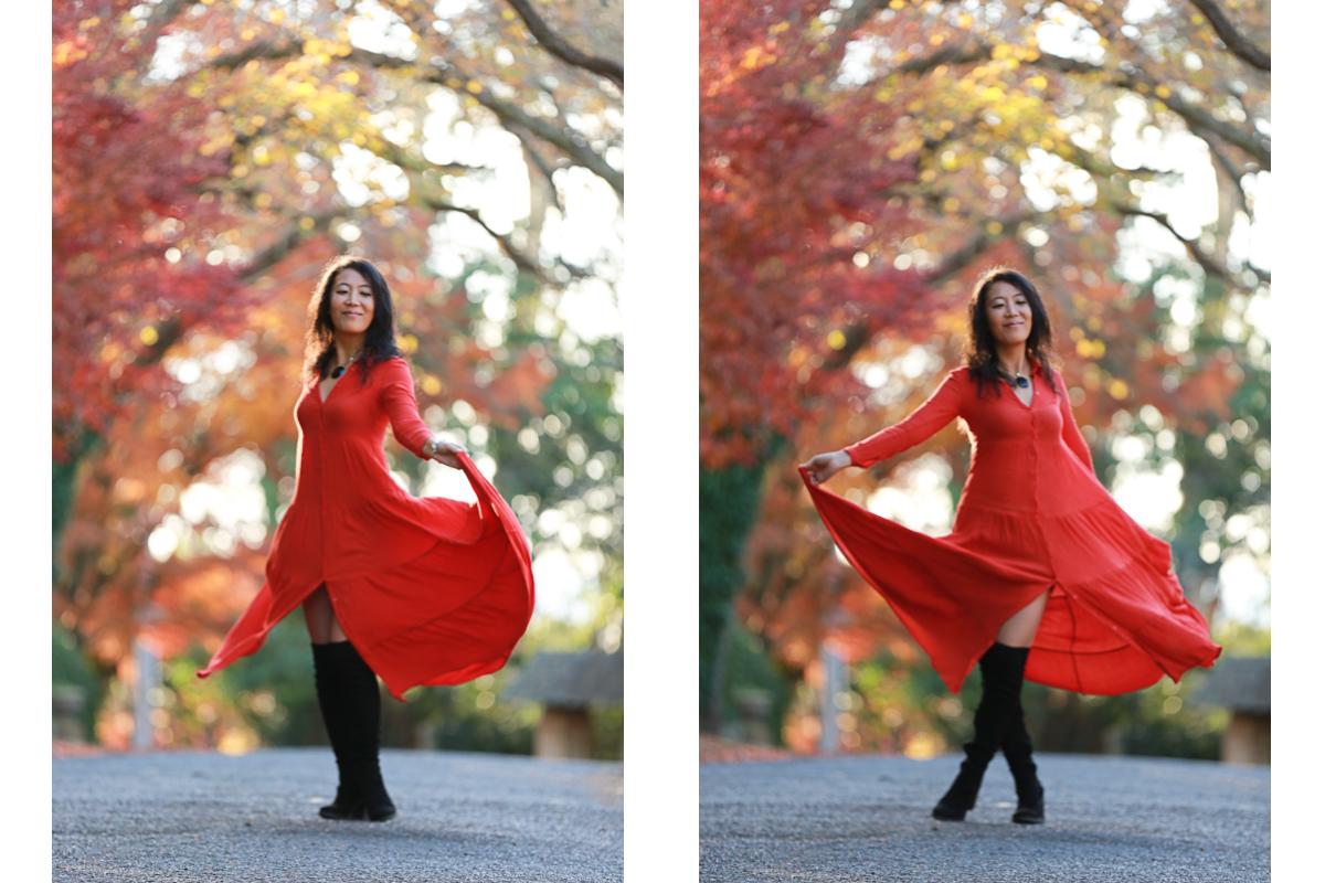 mount wilson red dress