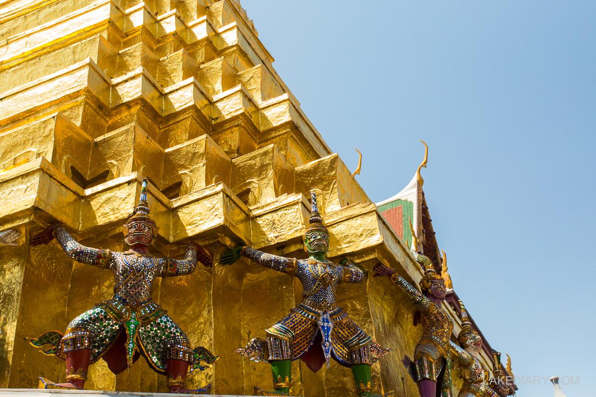 Grand Palace Thailand demons (1 of 1)