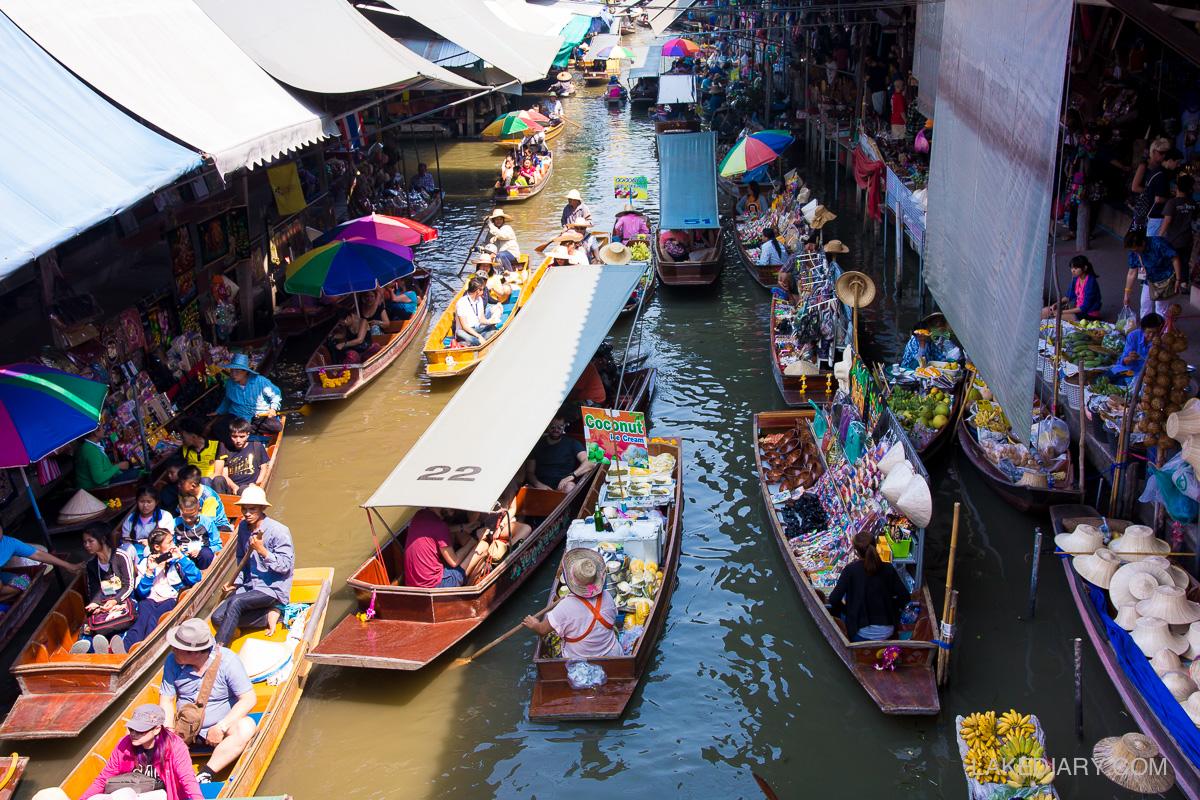 damnoen saduak floating market tour price