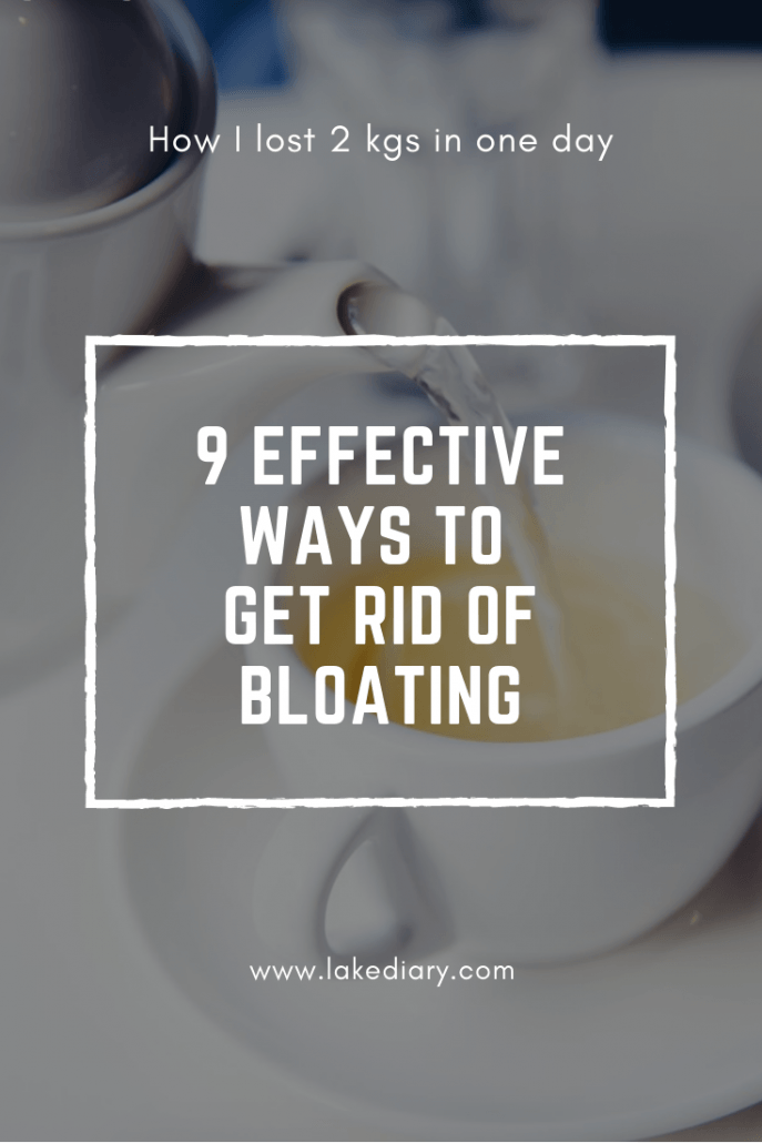 Get rid of bloating