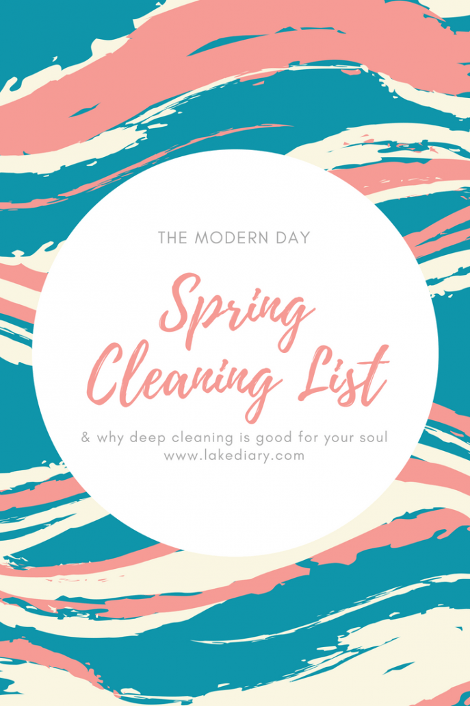 Spring cleaning list