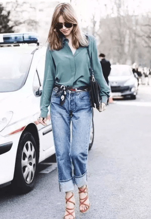 jeans with heels